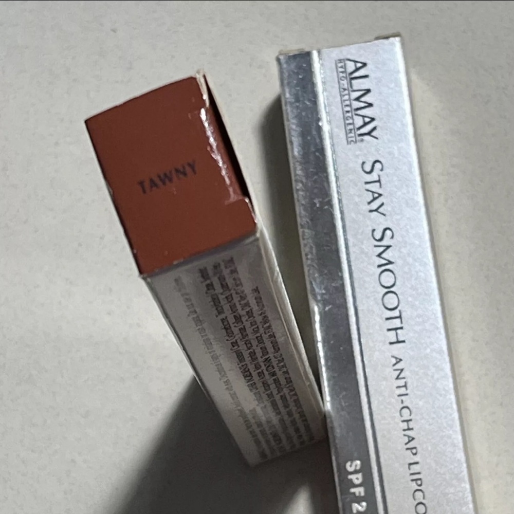 2x ALMAY Stay Smooth Anti-Chap Lipcolor with SPF 25 - Lip Protectant #TAWNY